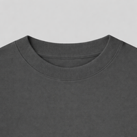 T-shirt "BOXY FIT" GREY PIOMBO - 230gr