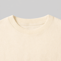 T-shirt "BOXY FIT" AVORIO - 230gr