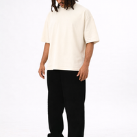 T-shirt "BOXY FIT" AVORIO - 230gr