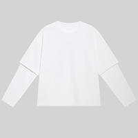 Double Tee Pack "OVERSIZE FIT" - Senza Stampa