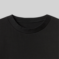 T-shirt "BOXY FIT" BLACK - 230gr