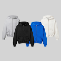 ZIP HOODIE PACK "BOXY FIT" - STAMPA INCLUSA