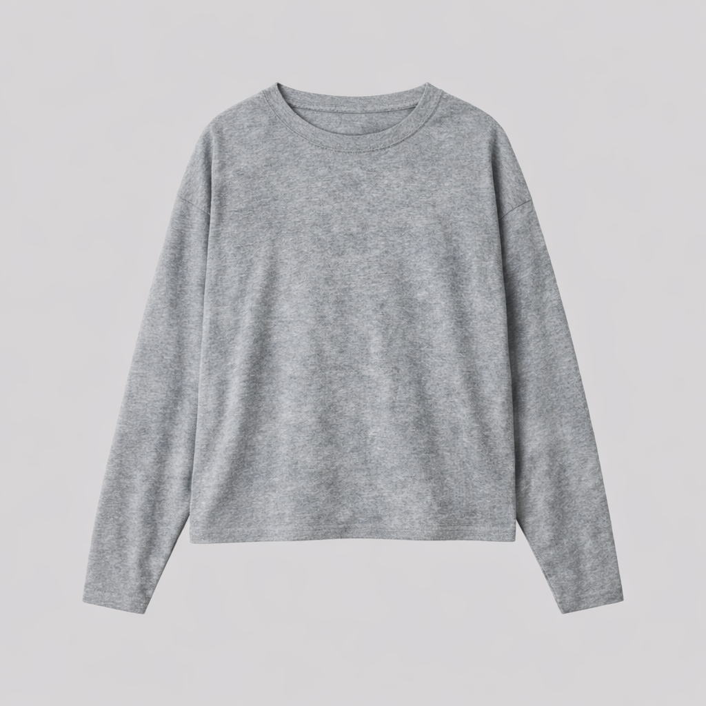 Longsleeve "OVERSIZE FIT" - 230gr GREY