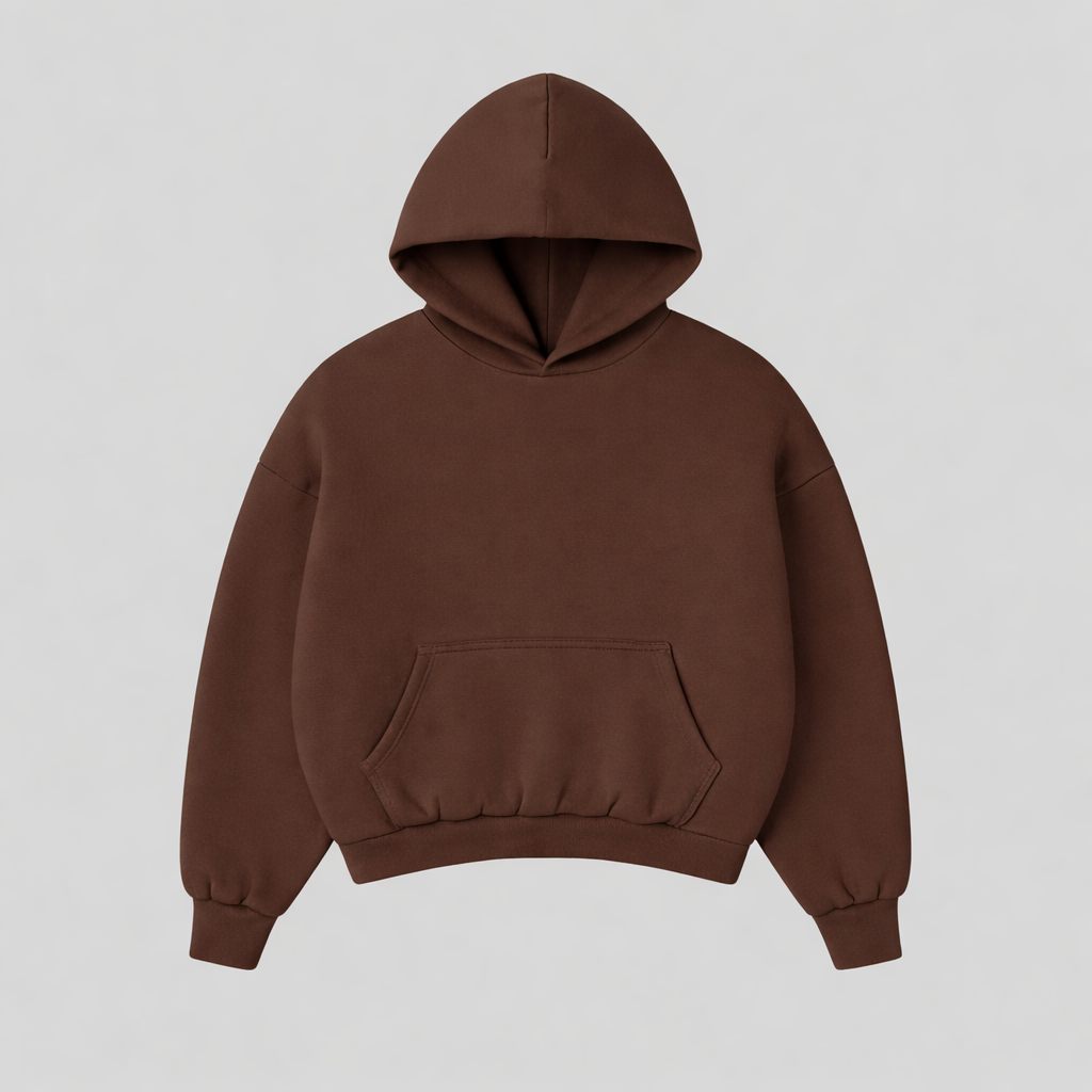 PERFECT Hoodie "BOXY FIT" MORO - 350gr