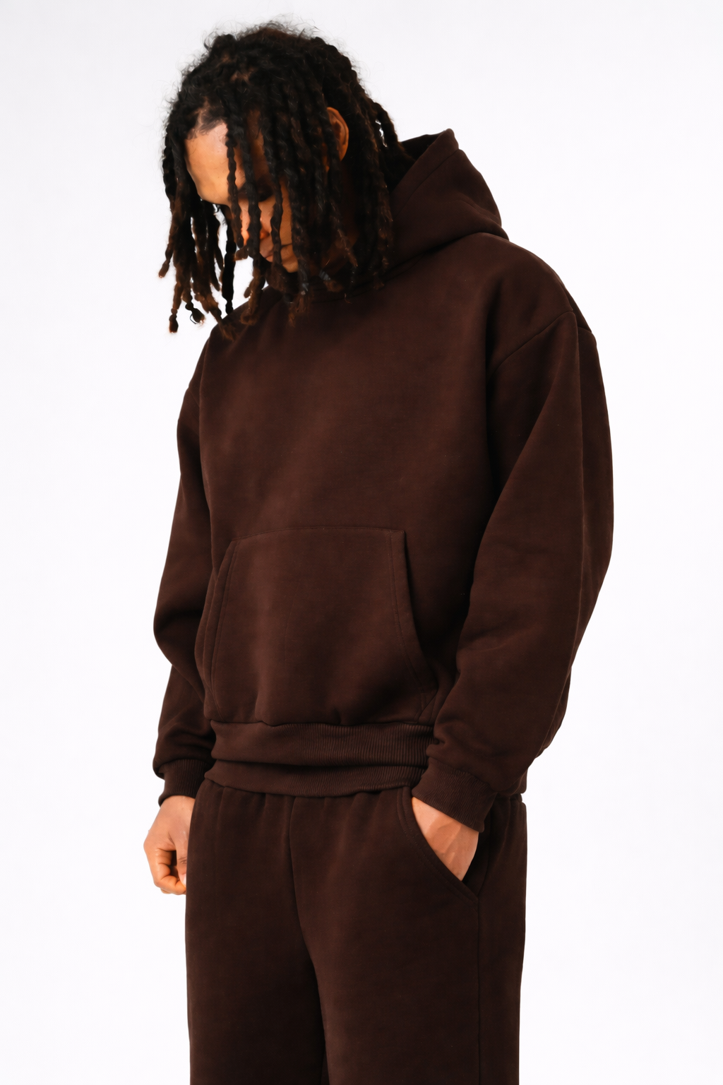 PERFECT Hoodie "BOXY FIT" MORO - 350gr
