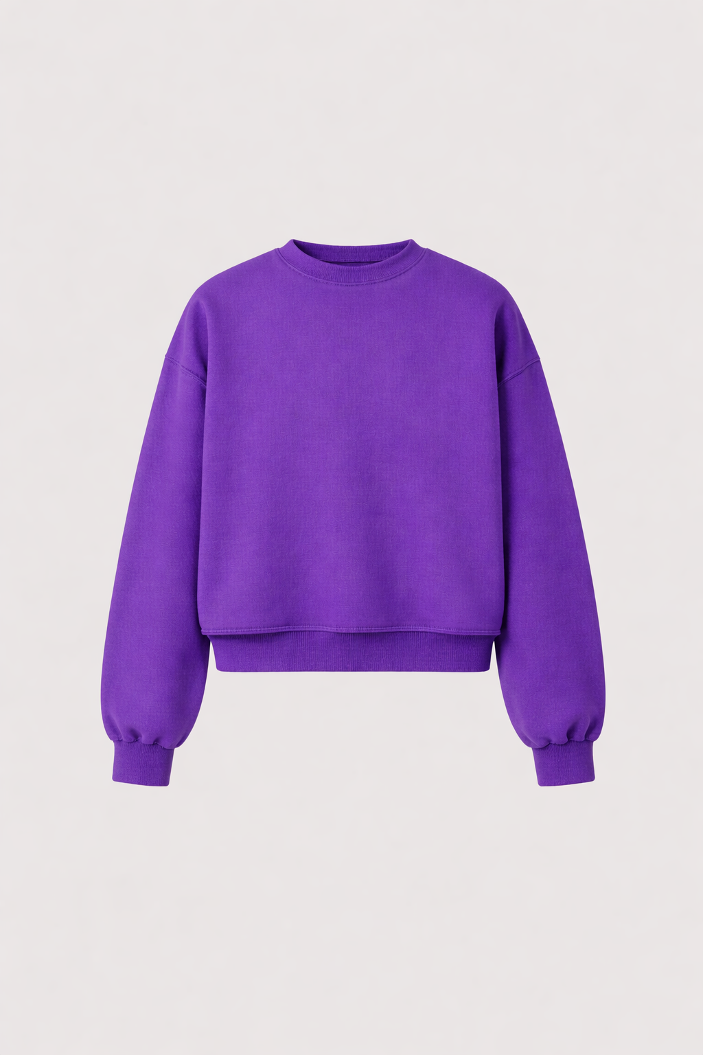 PERFECT Crewneck "BOXY FIT" PURPLE - 350gr