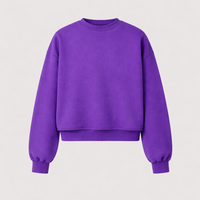PERFECT Crewneck "BOXY FIT" PURPLE - 350gr
