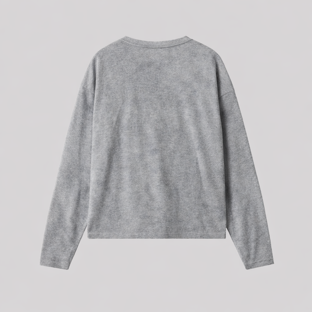 Longsleeve "OVERSIZE FIT" - 230gr GREY
