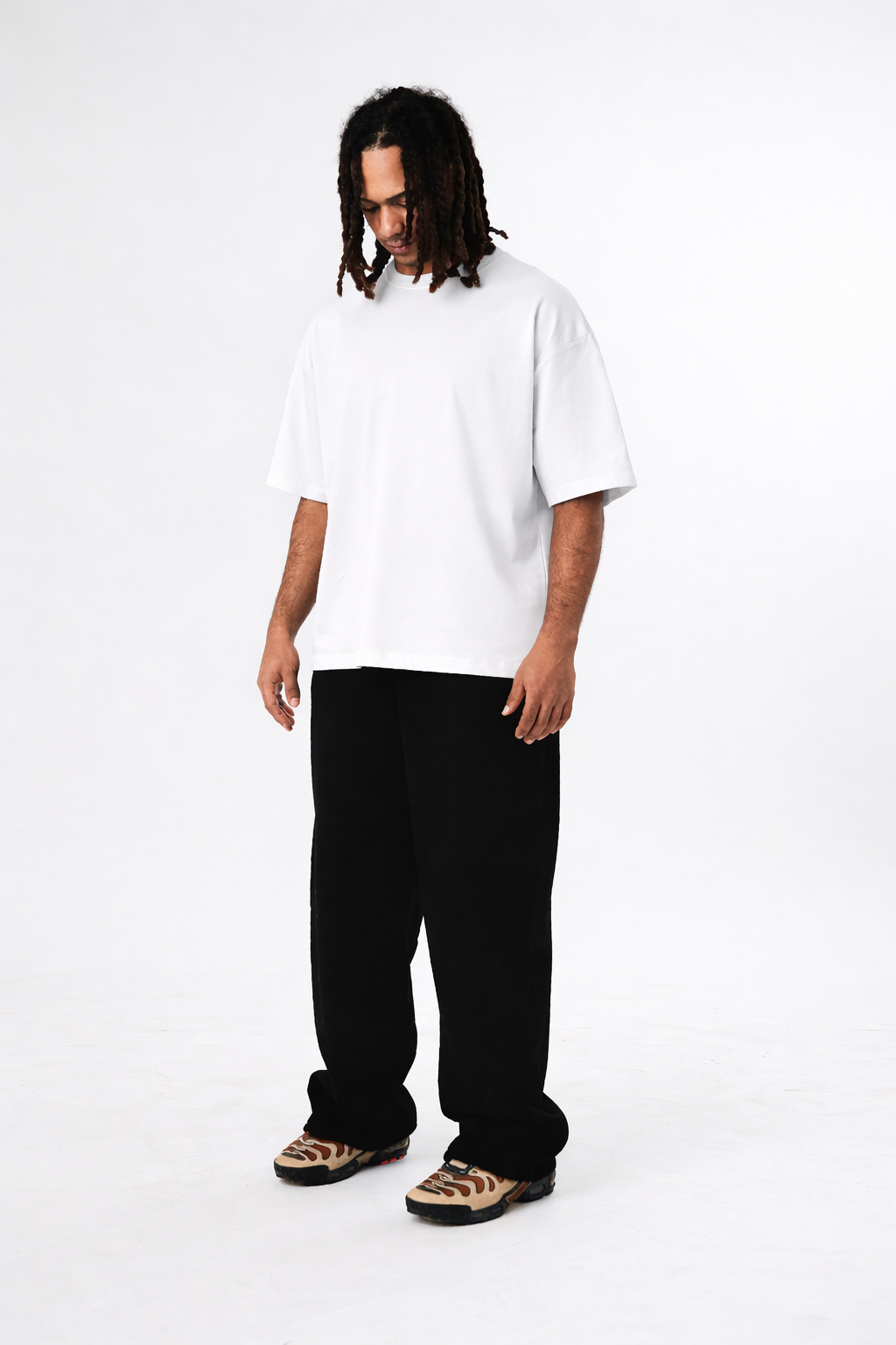 T-shirt "BOXY FIT" PURE WHITE - 230gr