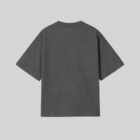 T-shirt "BOXY FIT" GREY PIOMBO - 230gr