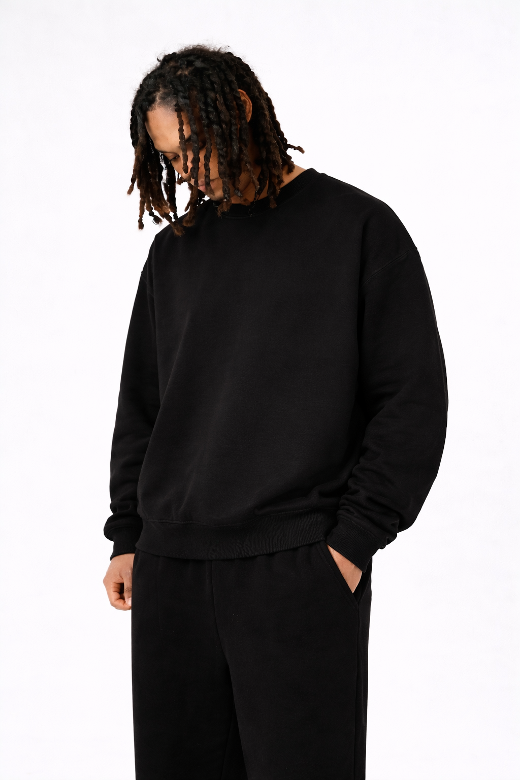 PERFECT Crewneck "BOXY FIT" PURPLE - 350gr