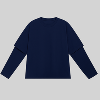 Double Tee Pack "BOXY FIT" - Senza Stampa