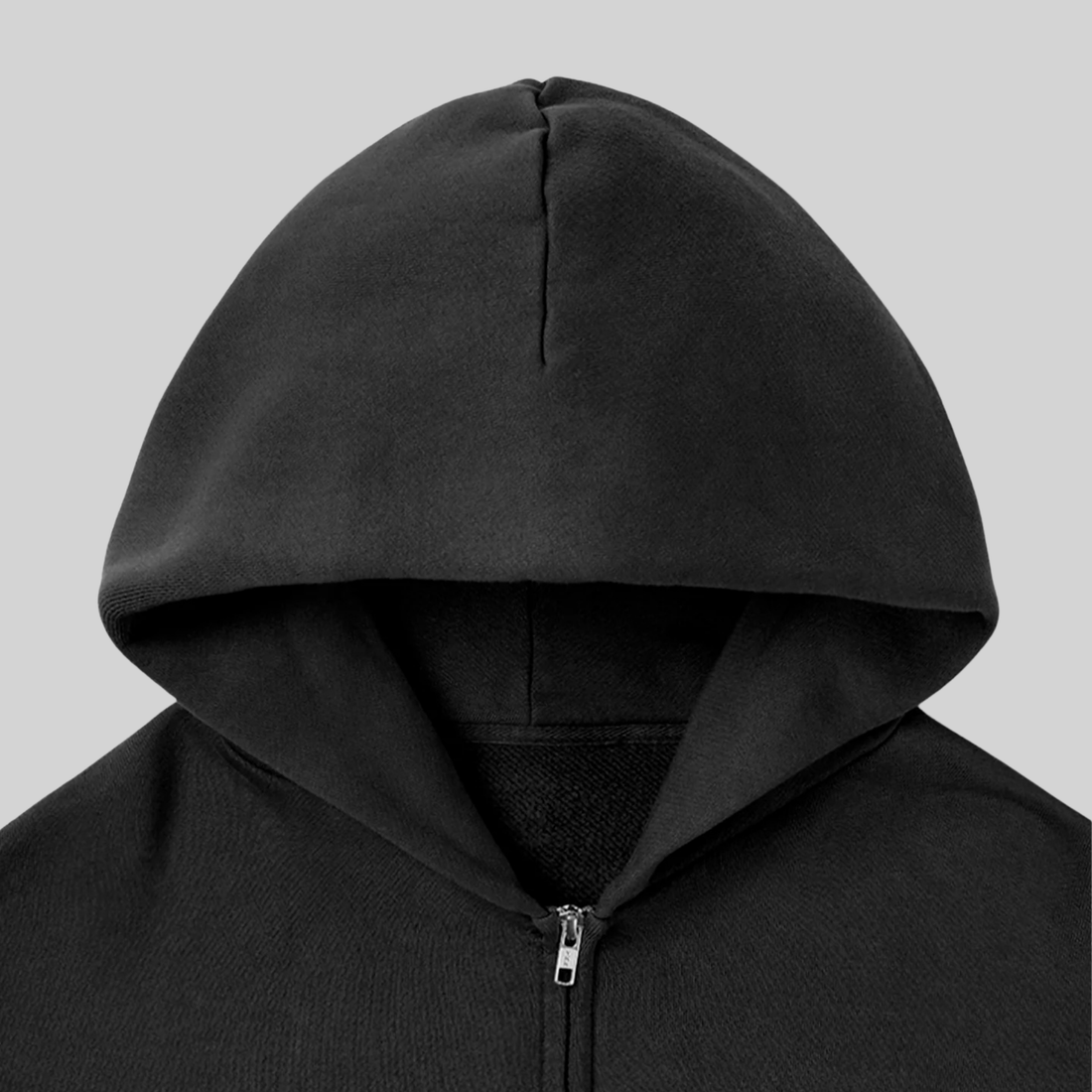 ZIP HOODIE PACK "BOXY FIT" - SENZA STAMPA