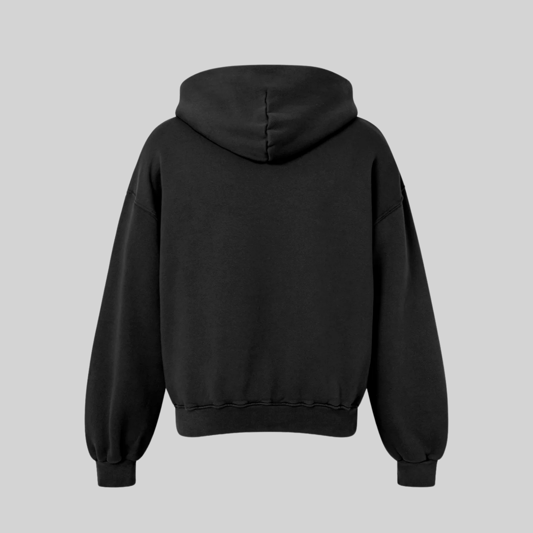 ZIP HOODIE PACK "BOXY FIT" - SENZA STAMPA