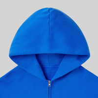 ZIP HOODIE PACK "BOXY FIT" - SENZA STAMPA